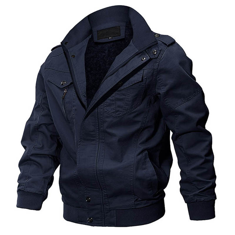 Blouson de pilote épais